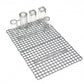 DELFIN® Gläser-Abtropfmatte  grau 40x30cm Mat L