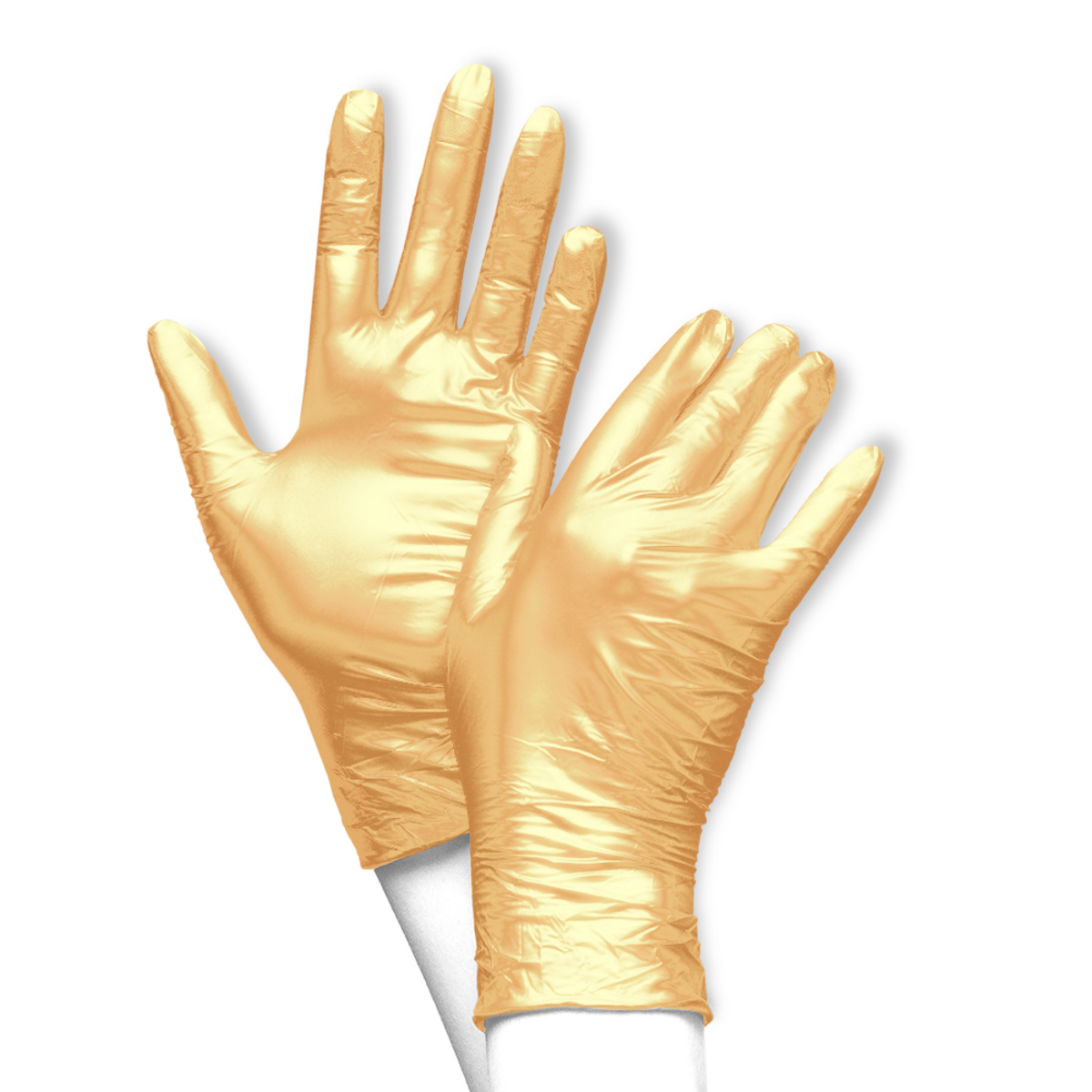 UNIGLOVES FANCY® GOLD Nitril Einmalhandschuhe Puderfrei XS-XL