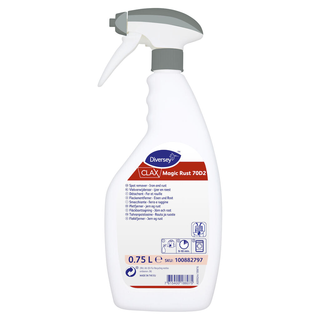 Clax Magic Rust 70D2 0.75L - Fleckenentferner - Eisen und Rost
