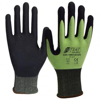 NITRAS SKIN FLEX CUT3, Schnittschutzhandschuhe 6340