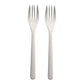 Gabeln (Mehrweg), Bio-PP, 18,5 cm, weiß, extra stabil 50Stk