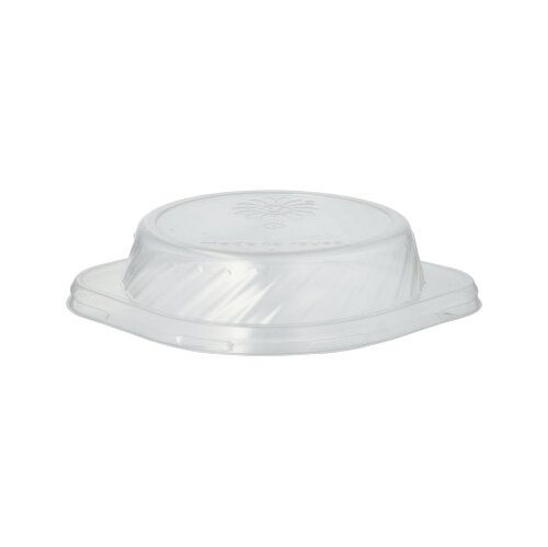 Deckel für Snack- und Suppenschalen (Mehrweg), Ø 16,2 cm, H 4 cm transparent Papstar 12 stk.