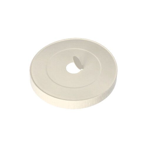 Deckel für Trinkbecher, Pappe "pure" rund Ø 8 cm weiss Papstar 50 stk.
