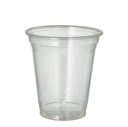 PLA-Becher, Kaltgetränkebecher, "pure" 0,3 l glasklar Papstar 70 stk.