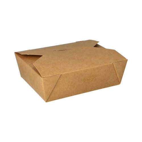 Bio-Snackboxen aus Pappe "pure" braun 50 Stk.