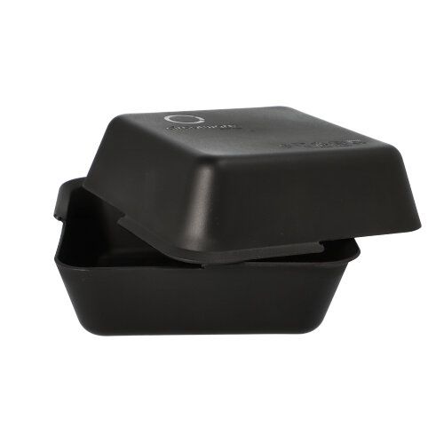 Mehrweg-Foodboxen, 15,6 x 15,6 cm schwarz Papstar 36 stk.
