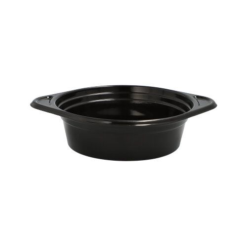 Suppenschalen (Mehrweg) 500 ml Ø 15,6 cm · H 4,5 cm schwarz Papstar 12 stk.