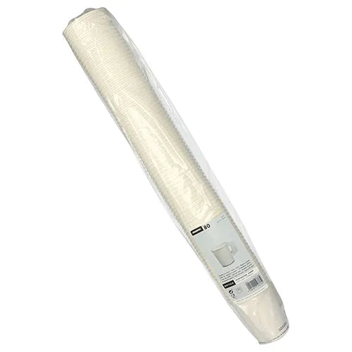 Pappbecher für Heißgetränke Starpak  mit Henkel, 0,18 l weiss 80 Stk.