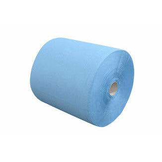 Putzrolle 3lg blau 37x36cm  1000 Tücher pro Rolle