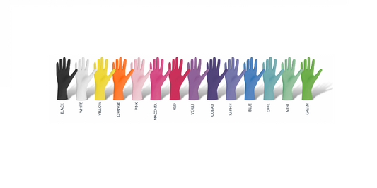 Nitrilhandschuhe Pearl Unigloves Einweghandschuhe Nitril XS-XL versch. Farben