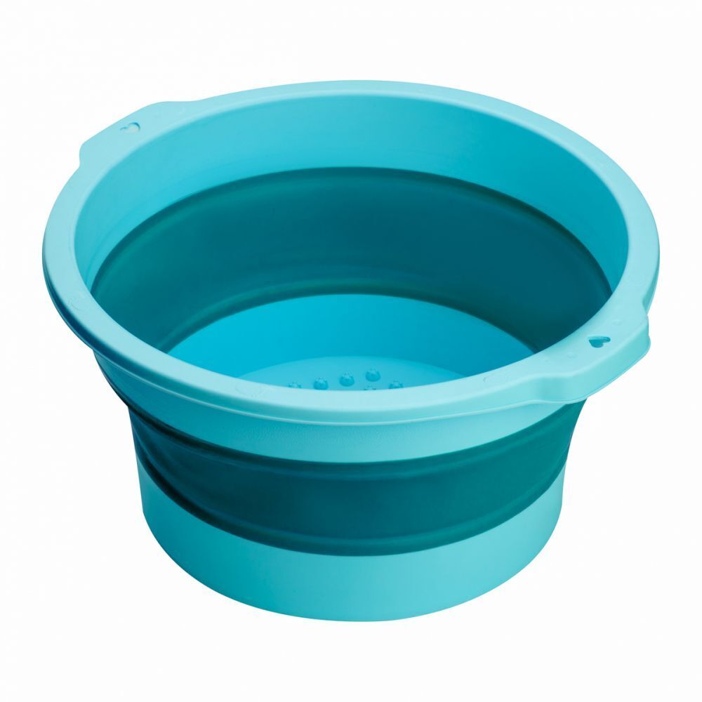 Fußbad Pediküreeimer Fussbad Fußwanne Fussbad Fußbadewanne Fussmassage Blau faltbar