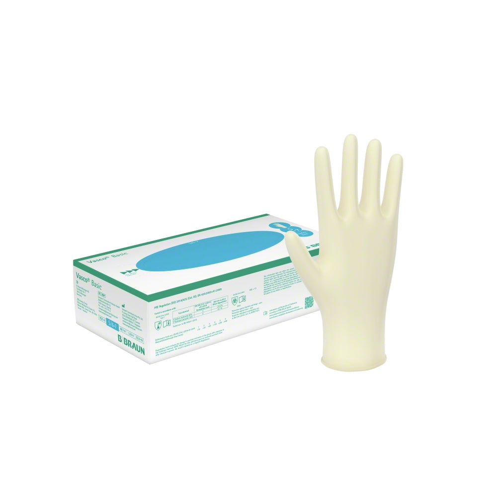 Vasco® Basic Packung 100 Stück puderfrei, weiß